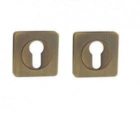 Накладка на цилиндр RENZ INET 02 MAB Бронза античная матовая