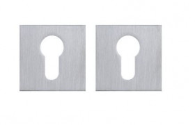 Накладка под цилиндр PORTA DI PARMA CYL.02.02 Матовый хром