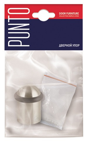 Ограничитель напольный PUNTO DS PF-40 bl-24 черный