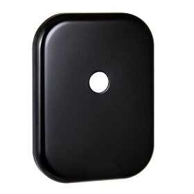 Накладка декоративная под шток FUARO ESC 486-O SQ XL BL-24 черный 1 шт