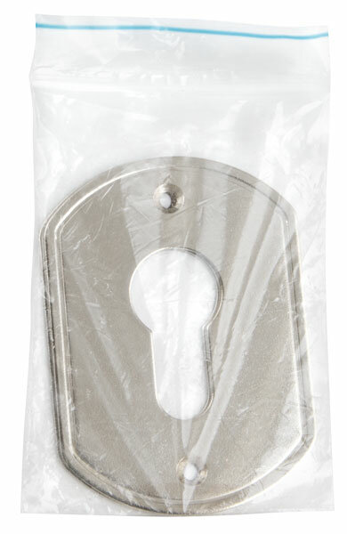 Накладка декоративная под шток ГАРДИАН ГН 30 пара, плоская 123:475 Никель