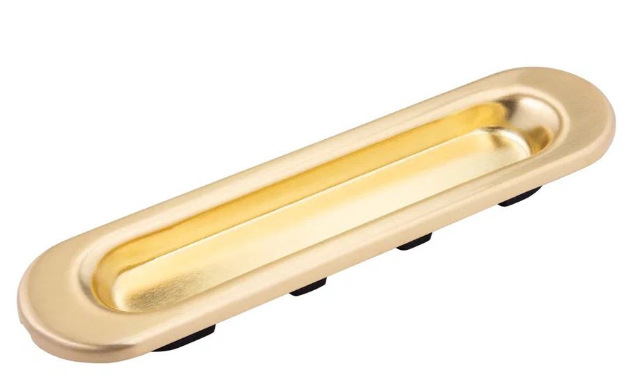 Ручка для раздвижной двери PALIDORE SL 010 SB золото матовое