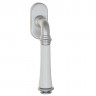Ручка оконная Fratelli Cattini GRACIA CERAMICA BIANCO FW 7-CS матовый хром