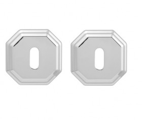 Накладка под ключ буратино FORME RAT Полированный хром