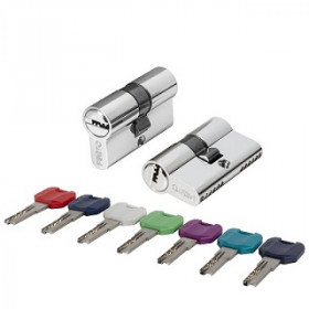 Цилиндровый механизм PUNTO MaxPro7000Key60mm(25+10+25) CP хром 7key