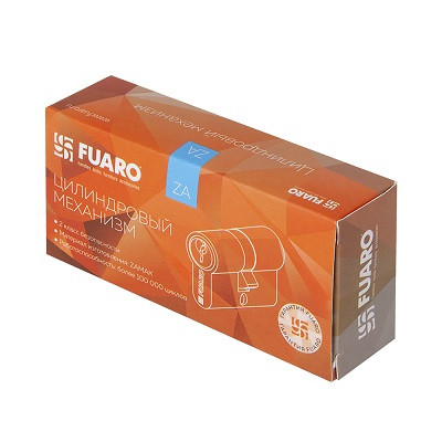 Цилиндровый механизм FUARO 1000ZAKey60(25+10+25) AB бронза