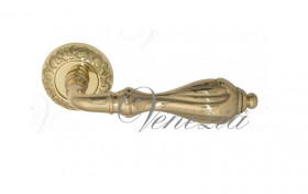 Ручка дверная Venezia ANAFESTO D4 полированная латунь