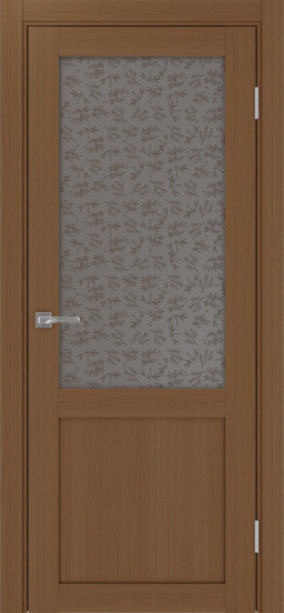 Межкомнатная дверь Оптима Порте Турин_502.21 ЭКО-шпон Орех NL