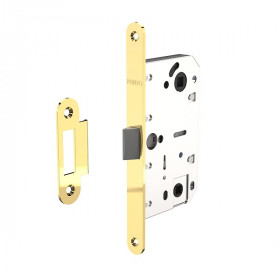 Защелка врезная пластиковая PUNTO PL96WC-50 GP золото