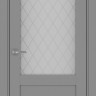Межкомнатная дверь Оптима Порте Турин_502.21 ЭКО-шпон Серый