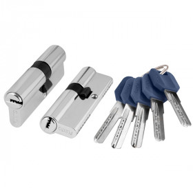 Цилиндровый механизм PUNTO Z4000Key90(30+10+50) CP хром
