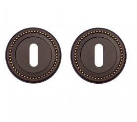 Накладка под ключ буратино Venezia KEY-1 D3 темная бронза (2шт.)