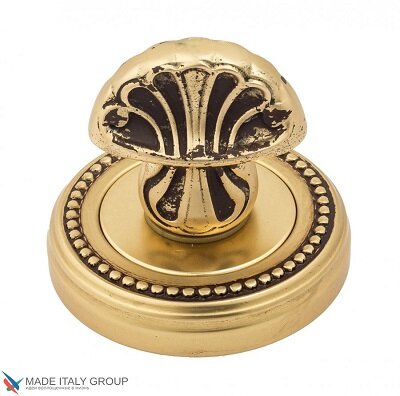 Завертка сантехническая Venezia WC-4 D3 французское золото + коричневый