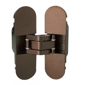 Петля скрытая AGB ECLIPSE 2.2 4 накладки в комплекте E30200.85.22 бронза