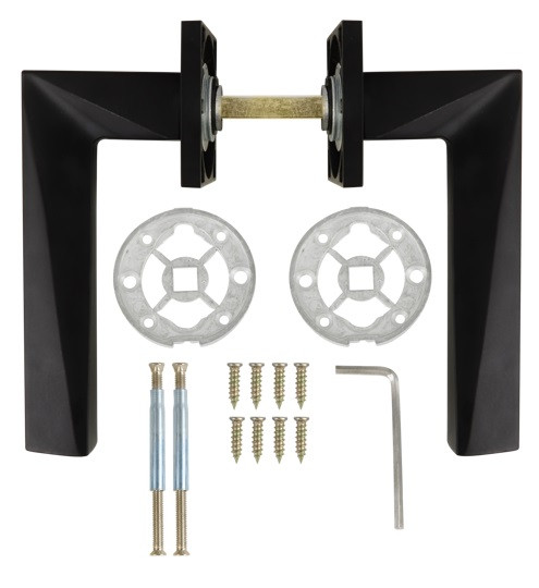 Ручка дверная ADDEN BAU SOLAR S-535 BLACK черный