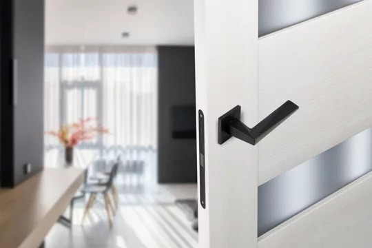 Ручка дверная ADDEN BAU SOLAR S-535 BLACK черный