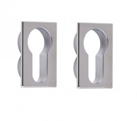 Накладка под цилиндр FORME CYL MINIMAL ROUND ПОЛИРОВАННЫЙ ХРОМ (QMT)