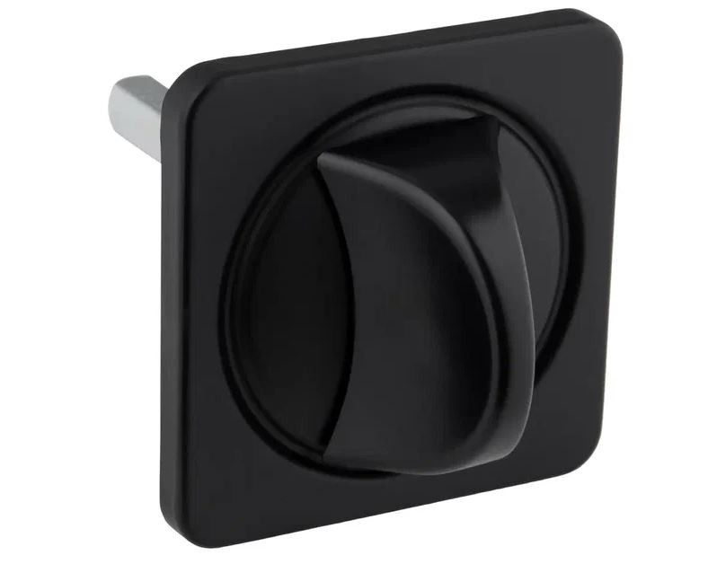 Завертка для стальных дверей PALIDORE ML-R-BLACK черный