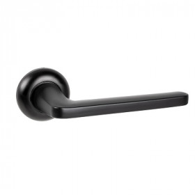 Ручка дверная AJAX R.JR54.IND TESTA BL-24 черный белая коробка