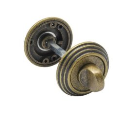 Завертка сантехническая ADDEN BAU Vintage WC V003 AGED BRONZE состаренная бронза