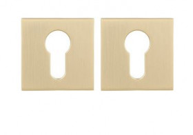 Накладка под цилиндр PORTA DI PARMA CYL.02.07 Матовое золото