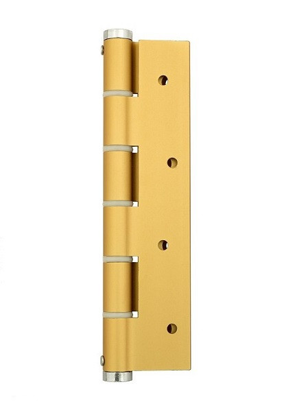 Петля пружинная JUSTOR 5814.02 180 мм матовое золото (60 кг)