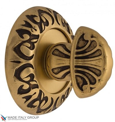 Завертка сантехническая Venezia WC-4 D4 французское золото + коричневый