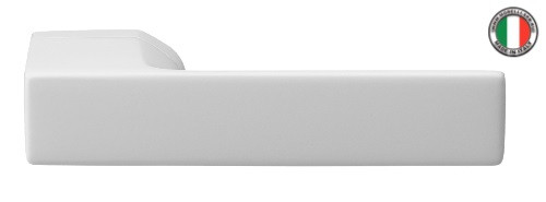 Ручка дверная MORELLI LUXURY SHUTTLE BIA на мини-розетке Белый