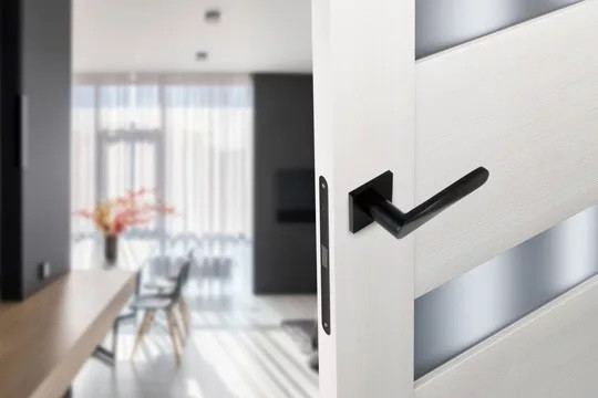 Ручка дверная ADDEN BAU LEDO S-522 BLACK черный