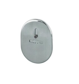 Накладка декоративная на сувальдный замок с шторкой FUARO ESC 476 СP ХРОМ