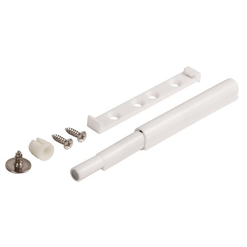 Толкатель мебельный пластиковый AJAX DMP-85/14P WH белый