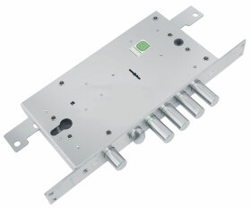 Замок врезной ГАРДИАН ЗВ 25.12 Т двухсистемный с тягами, 5 кл. (длинный кл. 54 мм) /123:211/