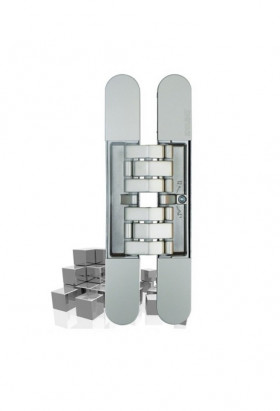 KUBICA 7200 DXSX CS универсальная петля цвет МАТОВЫЙ ХРОМ 200 kg