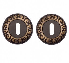 Накладка под ключ буратино Venezia KEY-1 D4 темная бронза (2шт.)