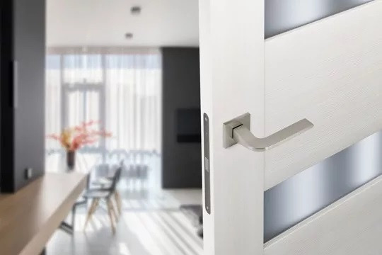 Ручка дверная ADDEN BAU URSA S-552 NICKEL никель