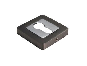 Накладка на цилиндр MORELLI MH-KH-S55 GR/PC графит/полированный хром