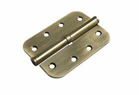 Петля съемная MORELLI стальная скругленная MSD-C 100X70X2.5 AB R правая античная бронза