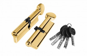 Цилиндр латунный PALIDORE 100PВ ключ/вертушка