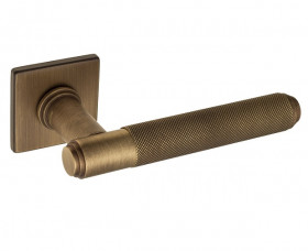 Ручка дверная Venezia EXA ZIG FSS матовая бронза