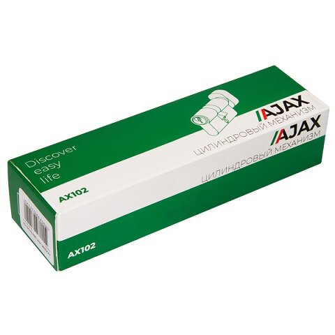 Цилиндровый механизм AJAX AX200/60 mm (25+10+25) CP хром 5 кл.