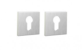 Накладка под цилиндр PUNTO ET.K.ARC.Q52 SSC-16 сатинированный хром