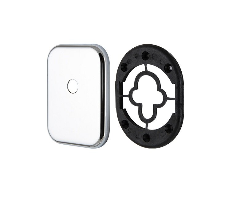 Накладка декоративная под шток ARMADILLO BK-DEC SQ (ATC Protector 1) CP-8 Хром