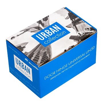 Петля скрытой установки ARMADILLO U3D4000 9540UN3D BL Черный