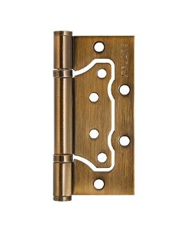 Петля накладная без врезки FUARO 500-2BB/BL 100x2,5 CFB кофе глянец