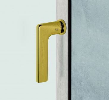 Ручка оконная COLOMBO Gira JM12DK0/SM-OL полированная латунь