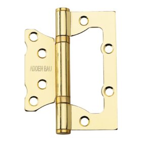 Петля накладная без врезки ADDEN BAU 100X75X2.5 BUT POLISH GOLD золото