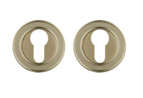 Накладка под цилиндр PORTA DI PARMA CYL.03.06 PVD Полированное золото