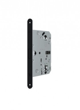 Корпус врезного замка под цилиндр AGB POLARIS WAVE B06133.50.93 без ответной планки черный