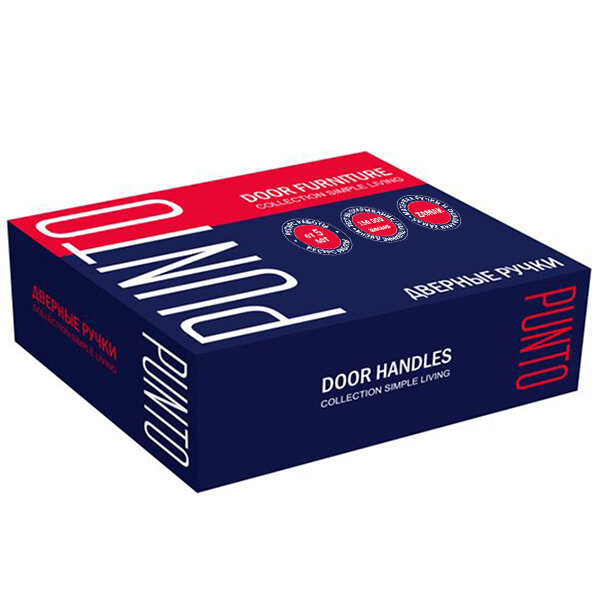 Ручка дверная PUNTO DROID ZQ BL-24 чёрный