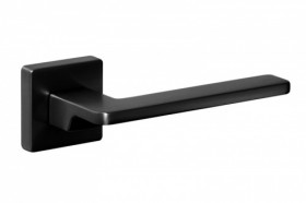 Ручка дверная SYSTEM GIADA SQ AL6 черный матовый